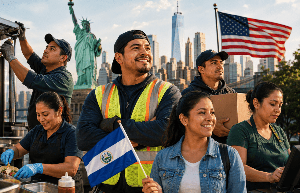 Diáspora salvadoreña — finanzas desde el exterior